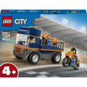 LEGO City 60491 Kamion na přepravu motorek