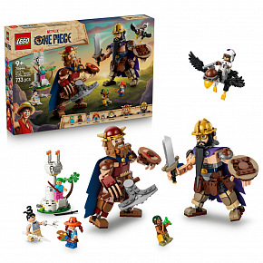 LEGO ONE PIECE 75644 Dorry vs. Brogy – Obři ze Zahrádky LEGO ONE PIECE 75644 Dorry vs. Brogy – Obři ze Zahrádky