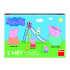 Dino PEPPA PIG POJĎ SI HRÁT A SKLUZAVKY Dětská hra