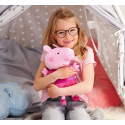Simba Peppa Pig 2v1 plyšový usínáček, hrající + světlo, růžový, 25 cm