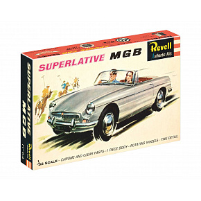 Revell Plastic ModelKit auto 07753 - MGB Roadster - 75 Years Plastic Modelling (1:32)