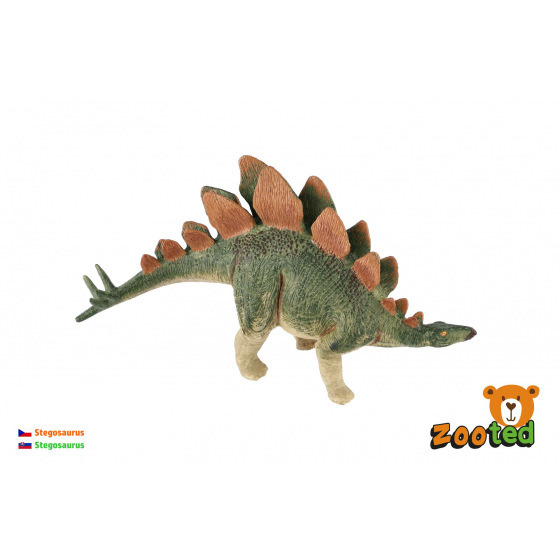Stegosaurus dinosaurus zooted plast 17cm 