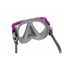 Bestway Šnorchlovací maska Dominator (červená, šedá, růžová)