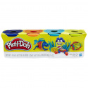 Play-Doh modelína balení 4 tub ASST B5517