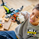 LEGO City 60505 Remix: Letadlo, servisní vůz a vznášedlo