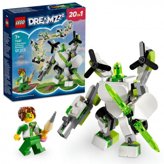 LEGO DREAMZzz™ 71487 Z-Flekowe przygody z robotami i pojazdami