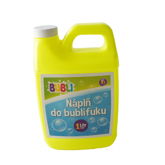 Bubli Mac Toys BUBLI Náhradní náplň do bublifuku, 1L