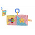 Teddies Knížka měkká látková závěs 13x14cm v sáčku