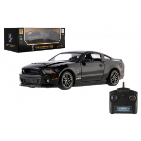 Auto RC Ford Shelby GT500 plast 18cm 2,4GHz na dálk. ovládání na baterie se světlem v krabici 29x11