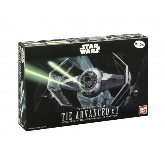 Revell Plastic ModelKit BANDAI Star Wars 01214 - TIE Advanced (1:72)