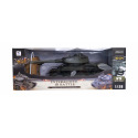 Teddies Tank RC plast 33cm T-34 27MHz na baterie+dobíjecí pack se zvukem a světlem v krabici 40x15x19cm