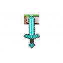 Minecraft Diamentowy miecz piankowy 43 cm na karcie