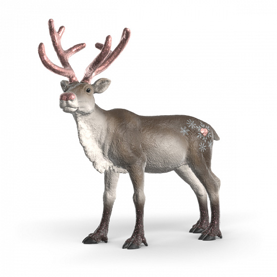 Schleich 75004 Vánoční sob v růžovo zlaté barvě