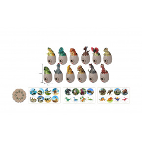 PLEJO Projektor dinosauří vejce