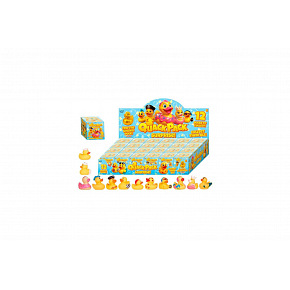 Teddies Kačenka gumová mix druhů v krabičce 6x6cm 24ks v boxu Teddies Kačenka gumová mix druhů v krabičce 6x6cm 24ks v boxu