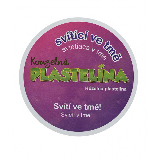 Mac Toys Kouzelná inteligentní plastelína svítící ve tmě