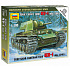 Zvezda Wargames (WWII) tank 6141 - Soviet Heavy Tank KV-1 (1:100)