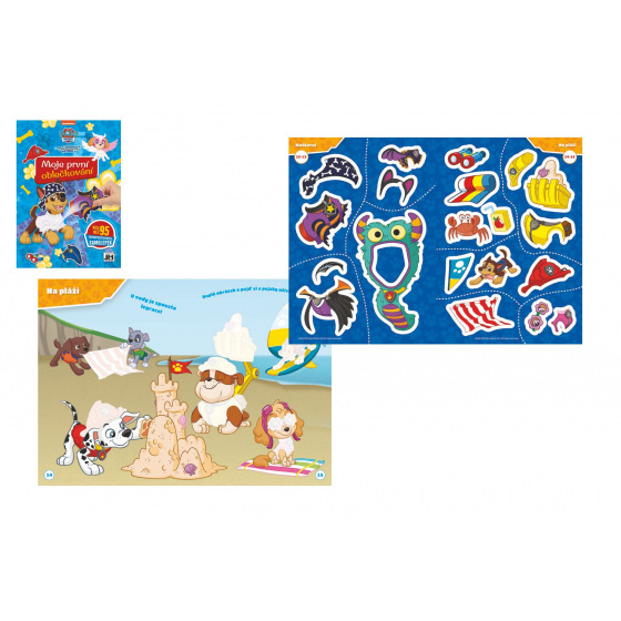 Jiri Models Mein erstes Anziehbuch Paw Patrol 17x24cm