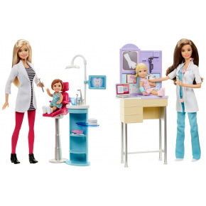 Mattel Barbie POVOLANIE HERNÝ SET S BÁBIKOU ASST DHB63