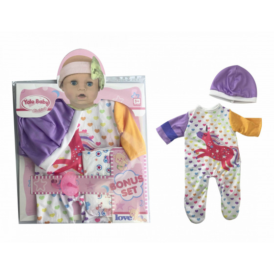 Mac Toys Šaty na panenku 40-43cm