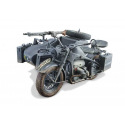 Italeri  Model Kit military 7406 - Zundapp KS 750 with sidecar (1:9)
