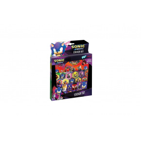 Lowlands Sonic darčekový box so samolepkami v krabičke 18x24, 5x1cm