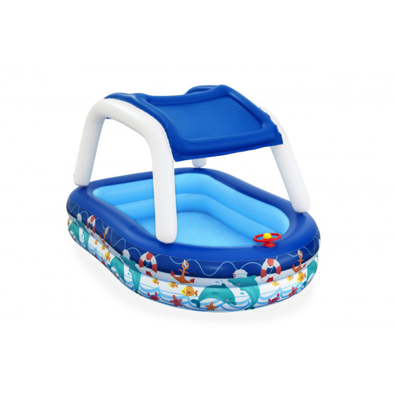 Bestway Nafukovací bazének Captain Family, průměr 2,13m x 1,55m, výška 1,32m