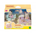 Sylvanian Families 5819 Letadlo, vláček a baby figurky v zábavném parku