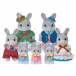Sylvanian Families Rodina bavlníkových králikov slávnostná