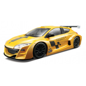 Bburago - Auta HOBBY, Renault Mégane Trophy, žlutá metalíza, 1:24
