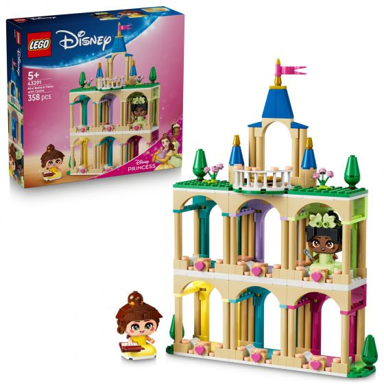 LEGO Disney Princess 43291 Mini Bella a Tiana s hradem