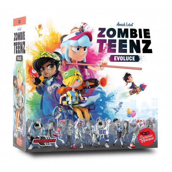 Scorpions Masque Zombie Teenz: Evoluce