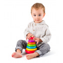 Woody Skladacia pyramída farebná - káča