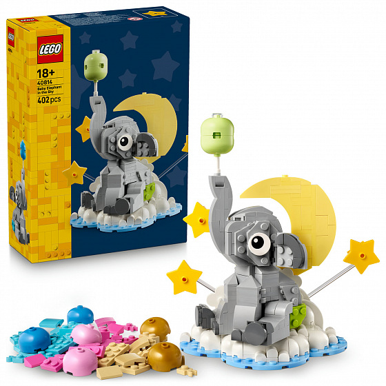 LEGO Sloník na oblohe