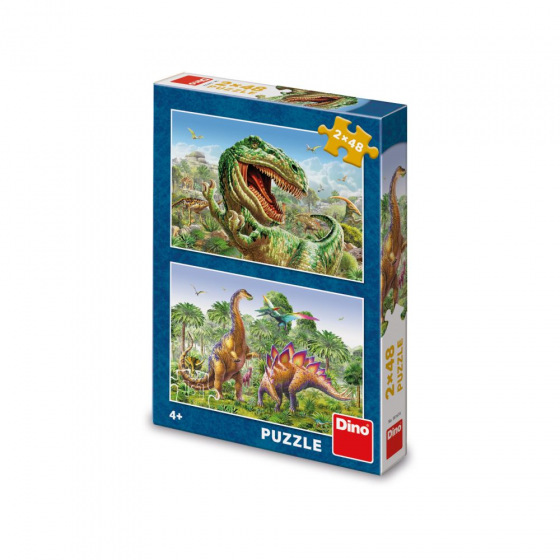 DINOSAUR COMPOSITION 2x48 Puzzle
