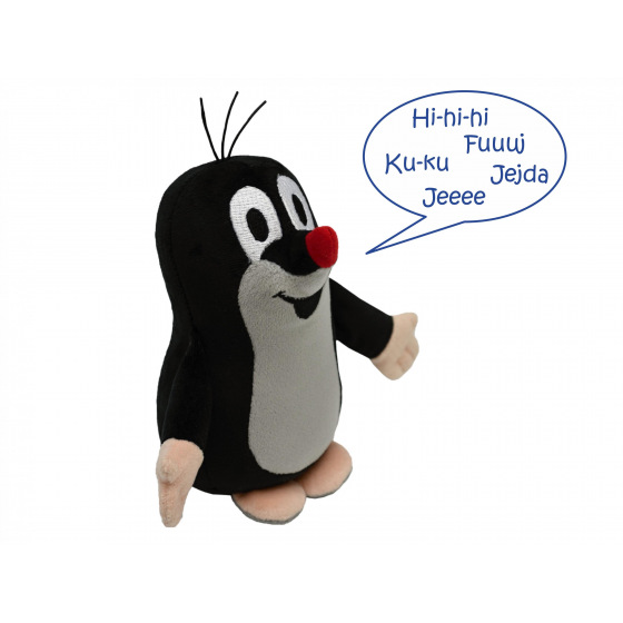 Moravská ústředna Krtek 16cm mluvící