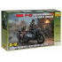 Zvezda Model Kit military 3607 - German WWII Sidecar R12 with crew (1:35)