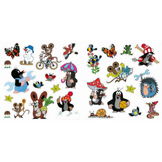 Akim Giochi Preziosi Album ze zdjęciami z naklejkami „Graj naklejkami” - Kret 1