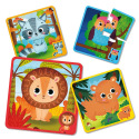 Liscianigioch MONTESSORI BABY TOUCH - Puzzle