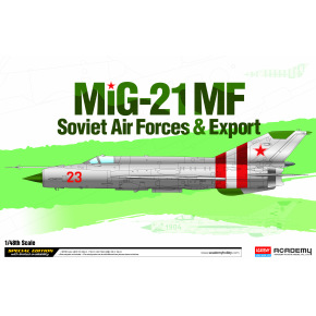 Academy Model Kit letadlo 12311 - Mig-21 MF "Soviet Air Force & Export" LE: (1:48)