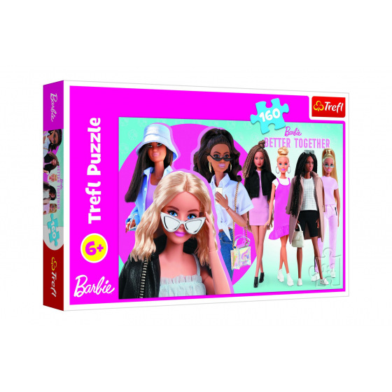Trefl Puzzle Barbie und ihre Welt 41x27,5cm 160 Teile in einer Schachtel 29x19x4cm