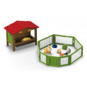 Schleich 42728 Klatka dla królików