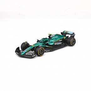 Bburago - RACE Formula F1, Aston Martin AMR25 (2025), #14 Fernando Alonso, 1:43 Bburago - RACE Formula F1, Aston Martin AMR25 (2025), #14 Fernando Alonso, 1:43