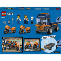 LEGO City 60491 Kamion na přepravu motorek