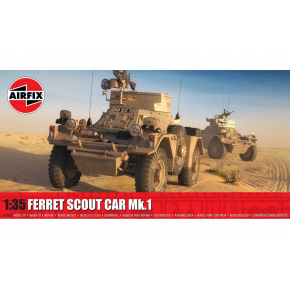 Airfix Classic Kit military A1386 - Ferret Scout Car Mk.1 (1:35) Airfix Classic Kit military A1386 - Ferret Scout Car Mk.1 (1:35)