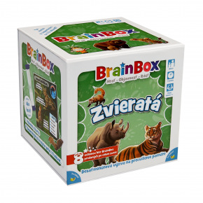 GreenBoardGames BrainBox - zvieratá SK