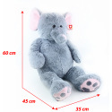 Rappa Velký plyšový slon Bimbo s visačkou 100 cm