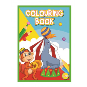 Rappa Kniha omalovánek 72 stran A4 Cirkus