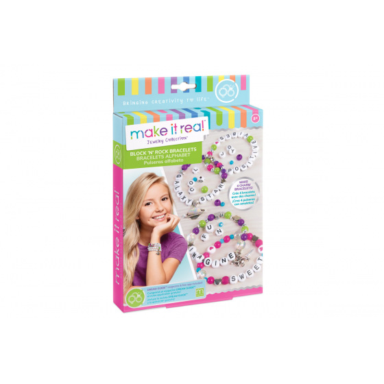 Make it real Bontempi Náramky, písmenkové