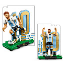 LEGO Editions 43015 Lionel Messi – Fotbalová legenda